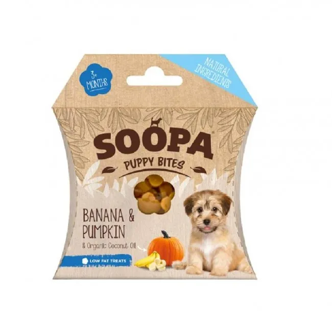 Soopa PUPPY Bites BANÁN A DÝNĚ